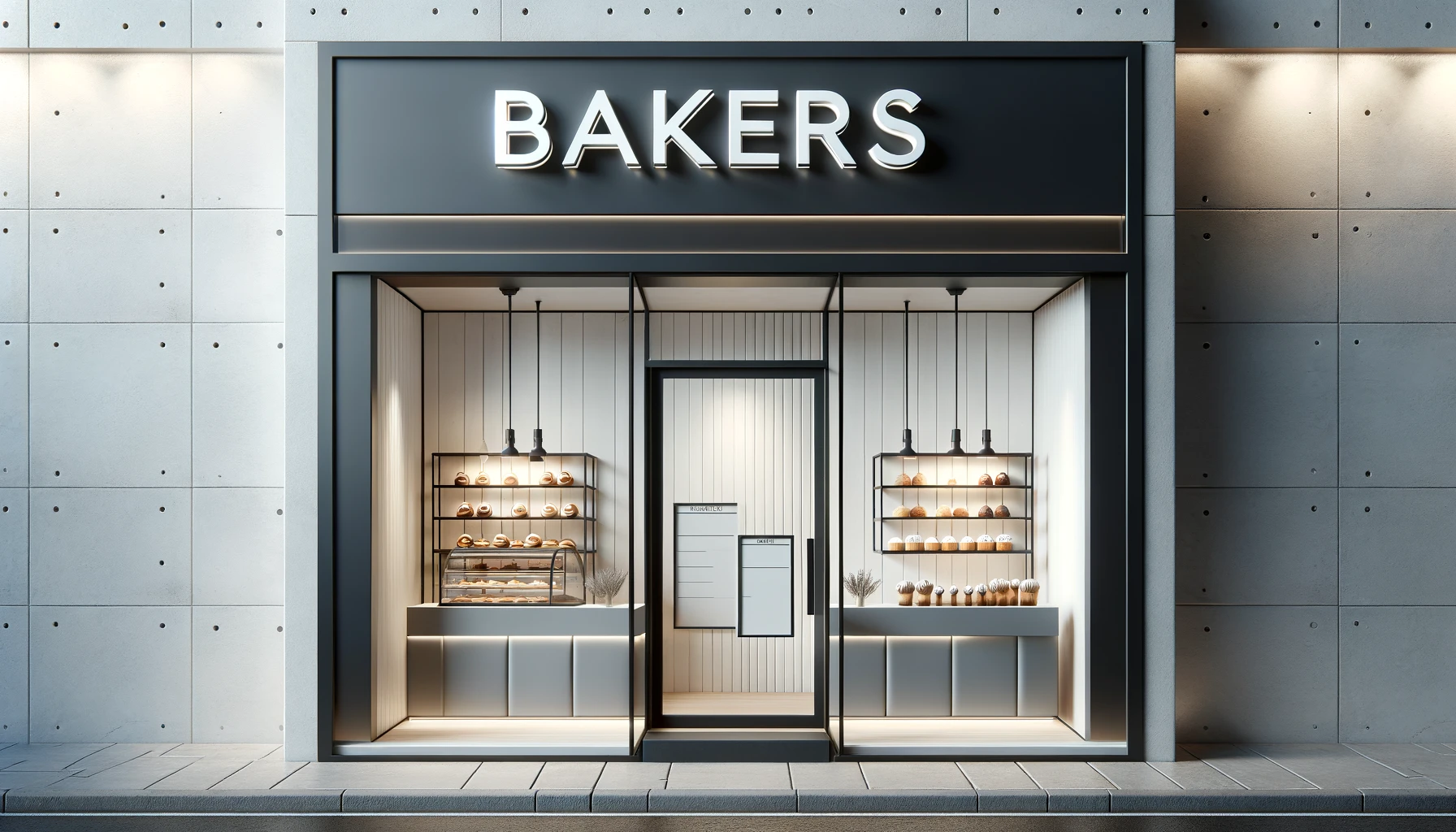bakers shop front design ideas