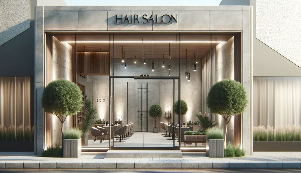 Hair Salon Shop Front Design Ideas