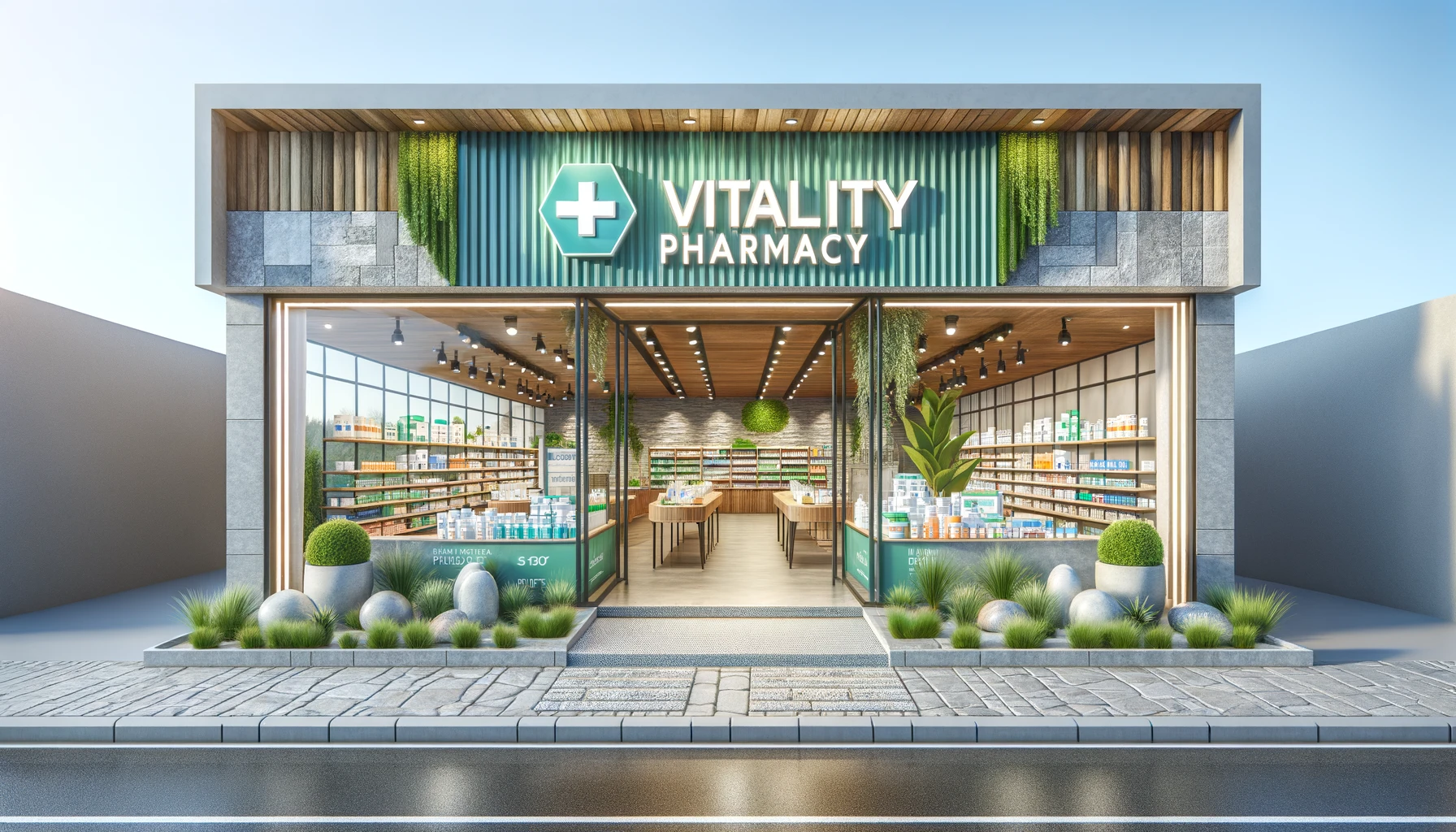 medical pharmacy store design ideas
