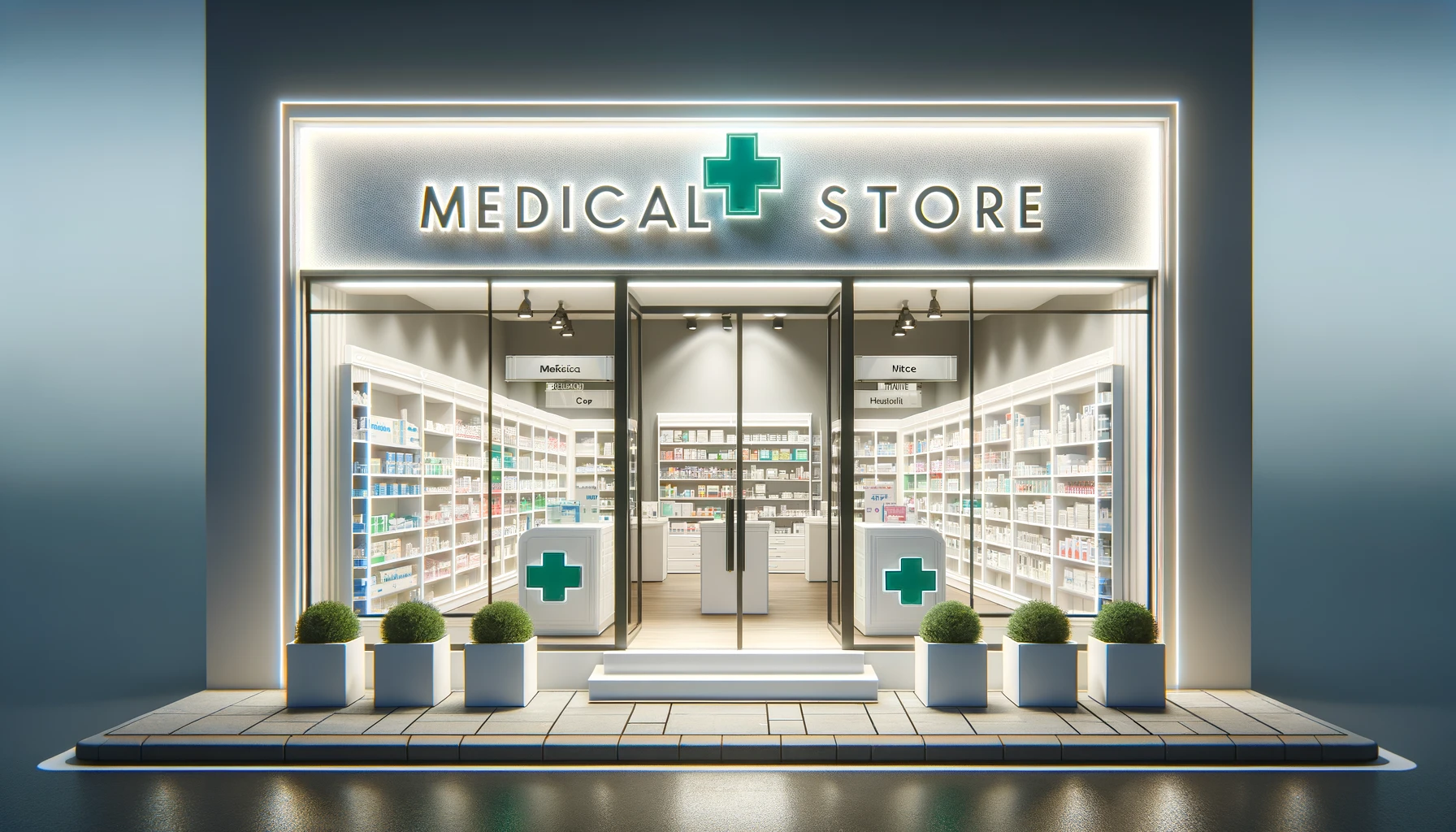 medical store design