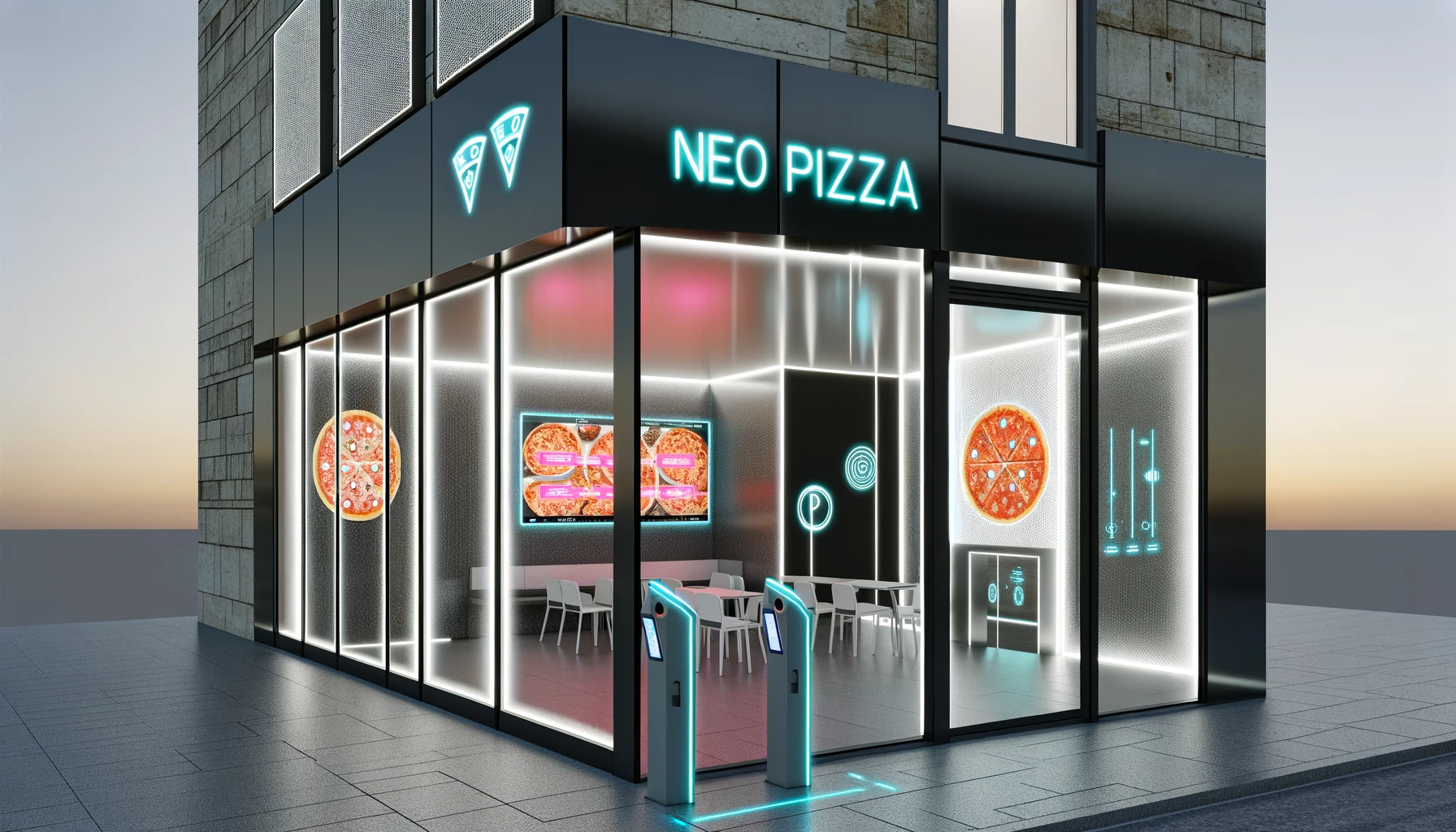 pizza shop design ideas