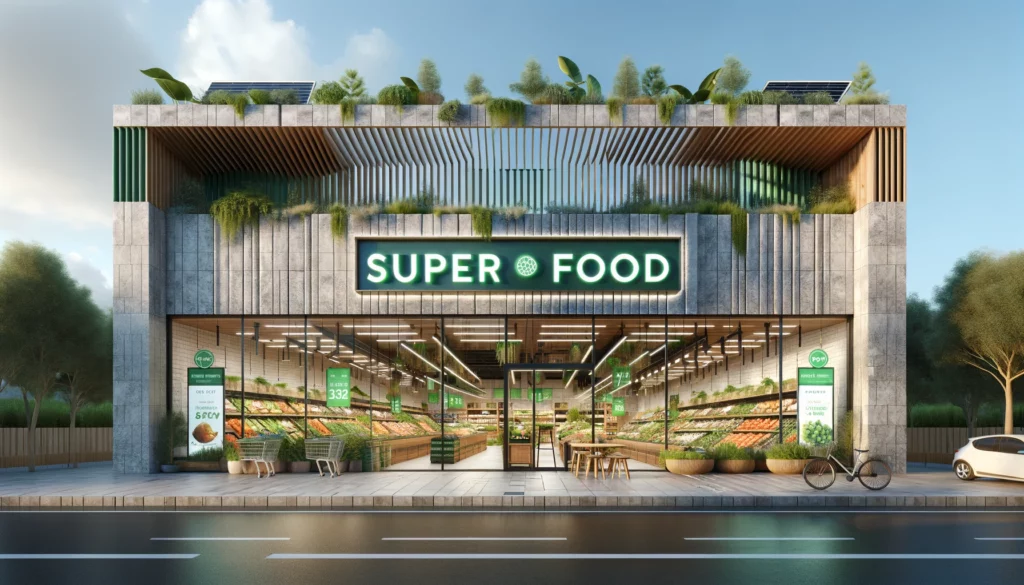 Supermarket Exterior Design Ideas