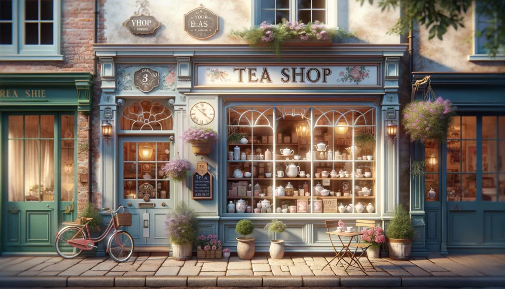 Tea Shop Front Design Ideas