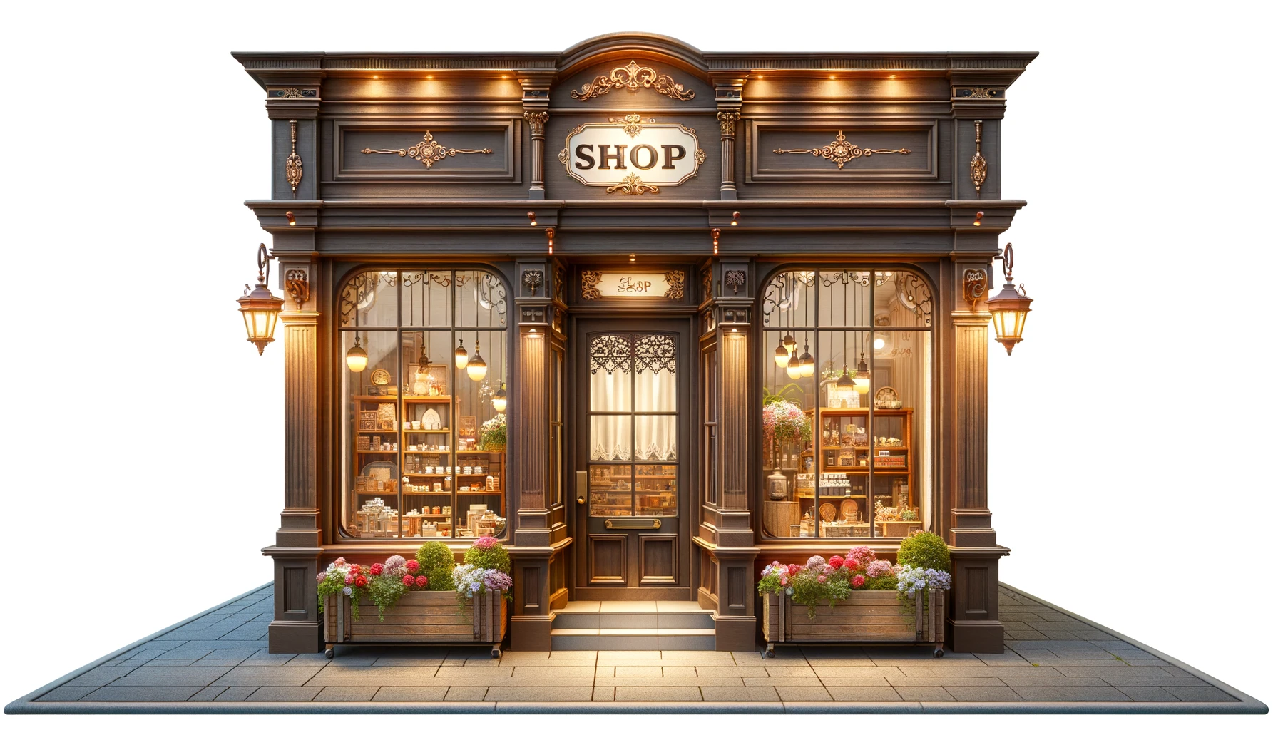 traditional shop front design ideas