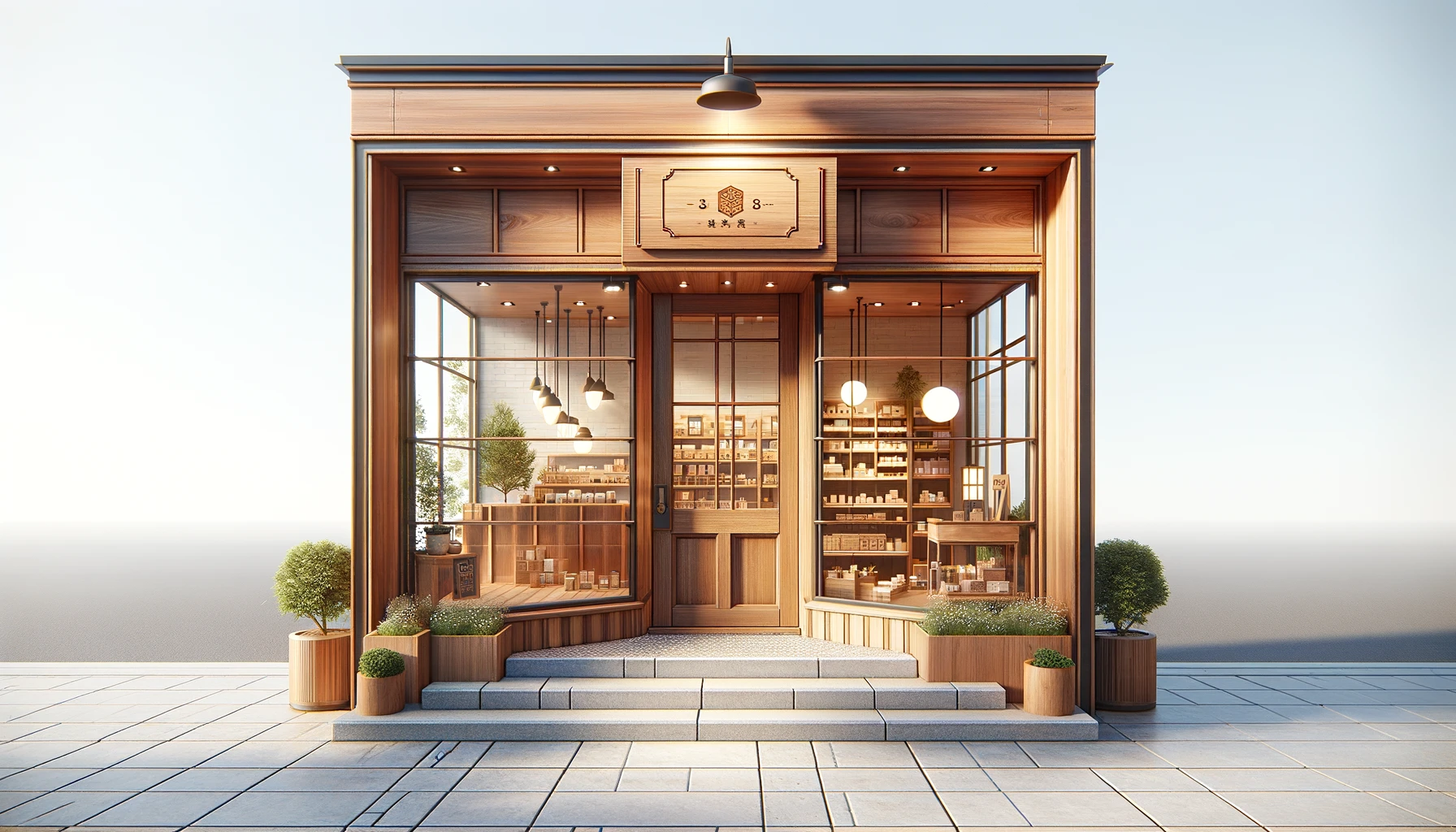 wooden shop front design ideas